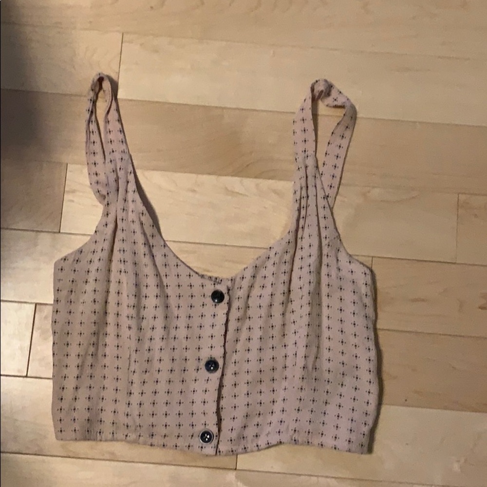Cropped tank top